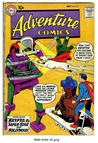 ADVENTURE COMICS #272 © 1960 DC Comics
